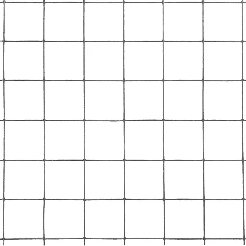 Cerca arame galinheiro 25x1,5m aço c/ revestimento PVC cinzento