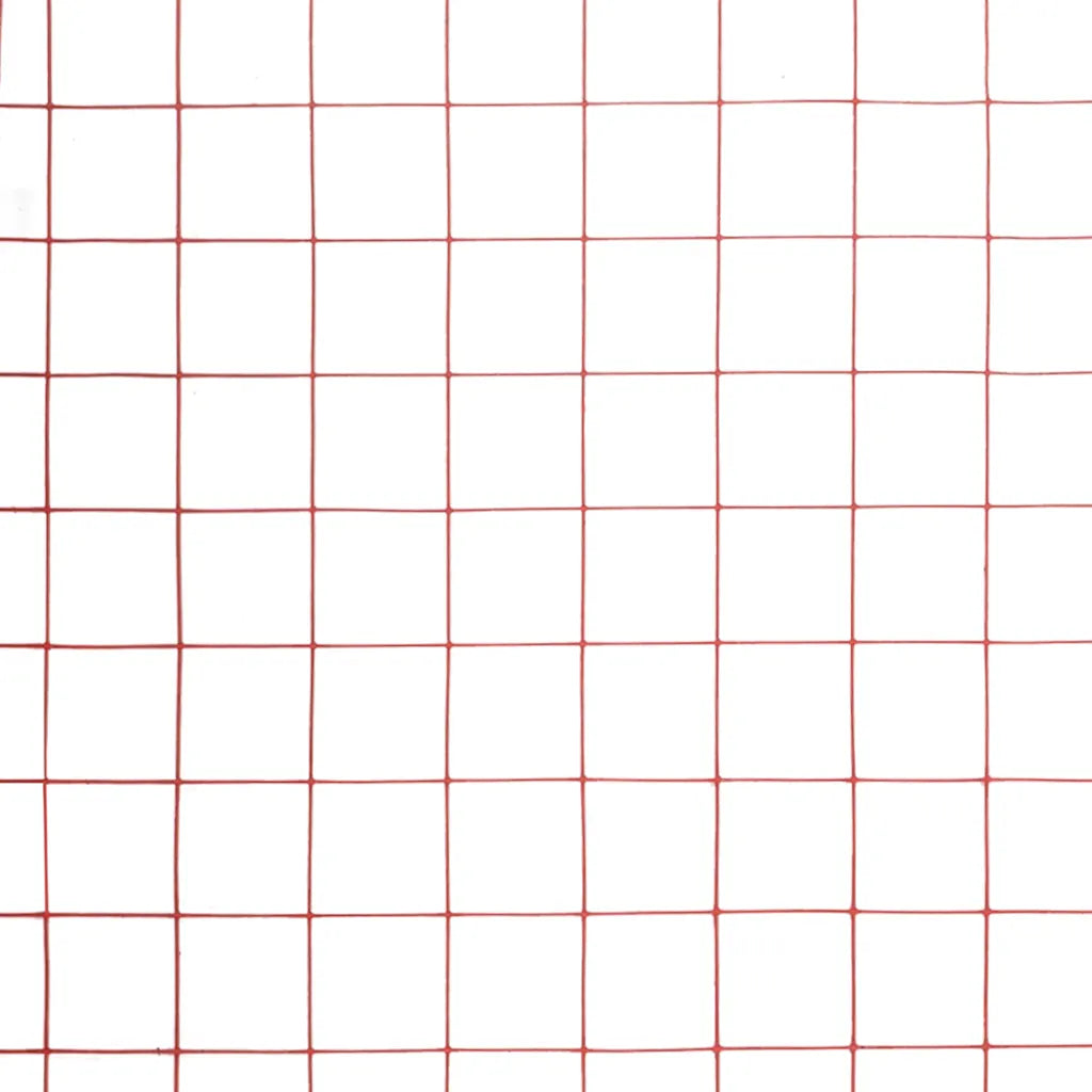 Cerca arame galinheiro 10x1 m aço c/ revestimento PVC