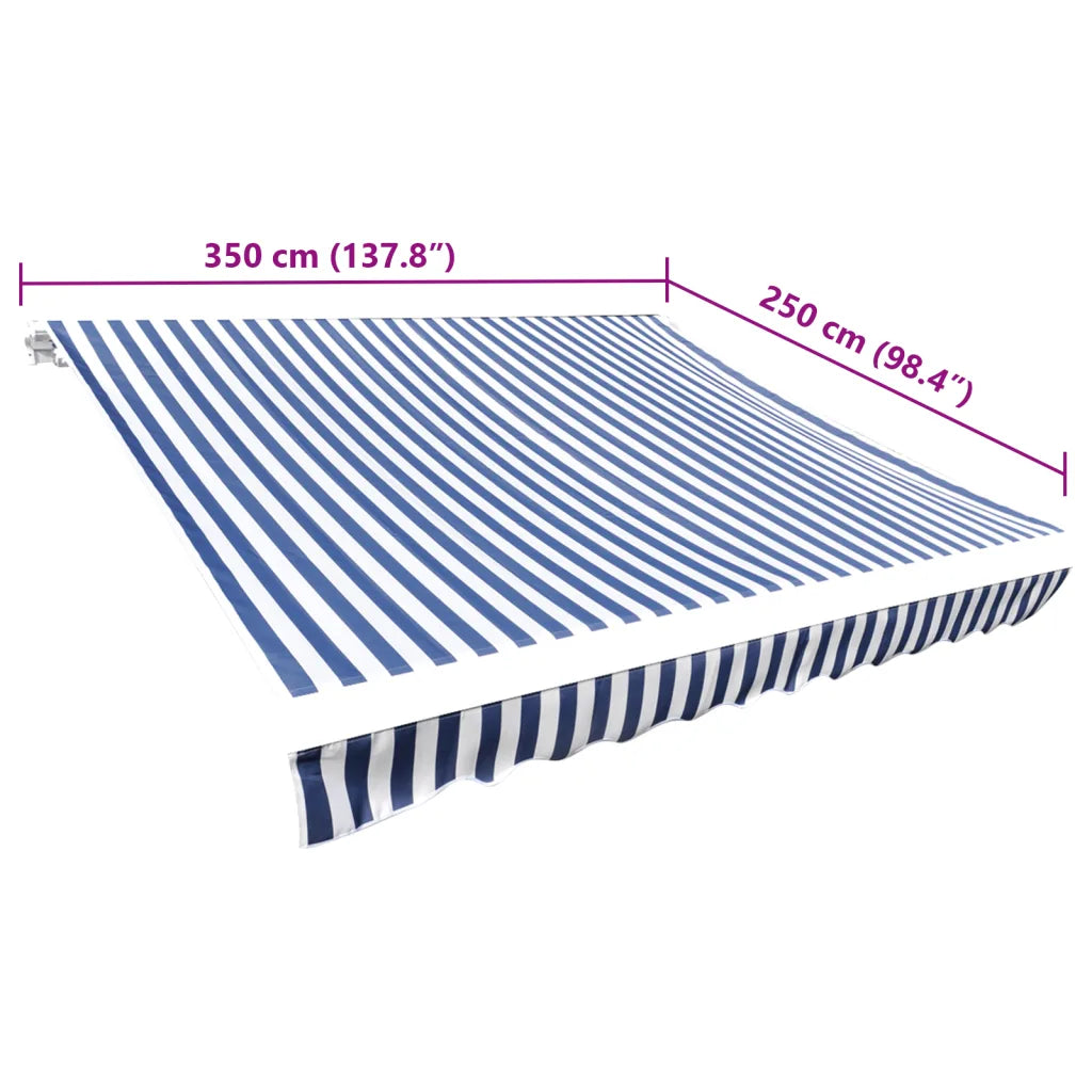 Lona para toldo e branco 3,5x2,5 m
