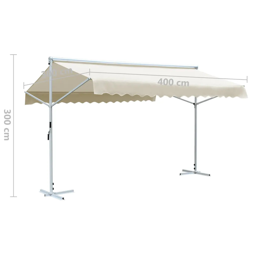 Toldo de pé 4x3 m