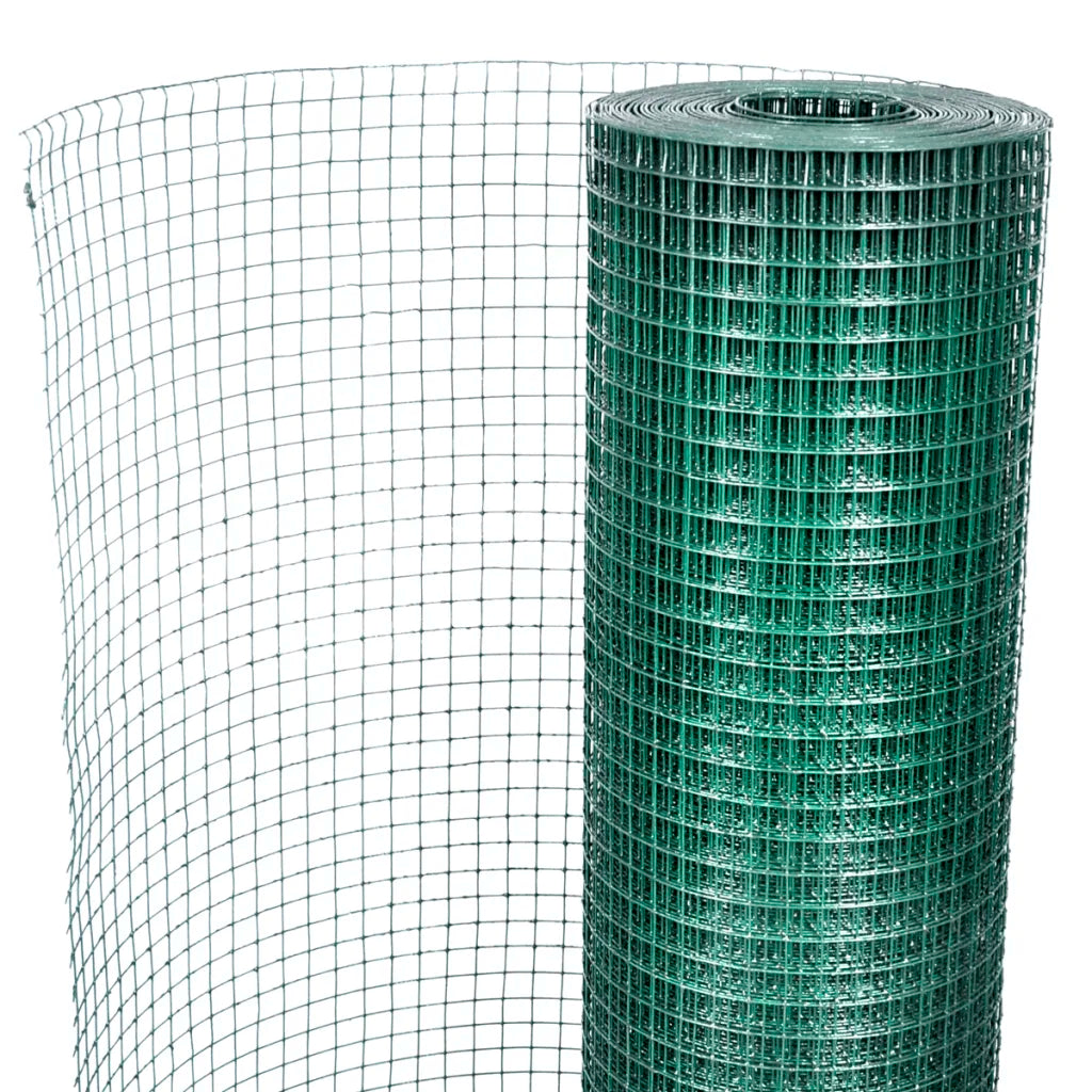 Cerca de arame para galinheiro 1x25 m aço galvanizado