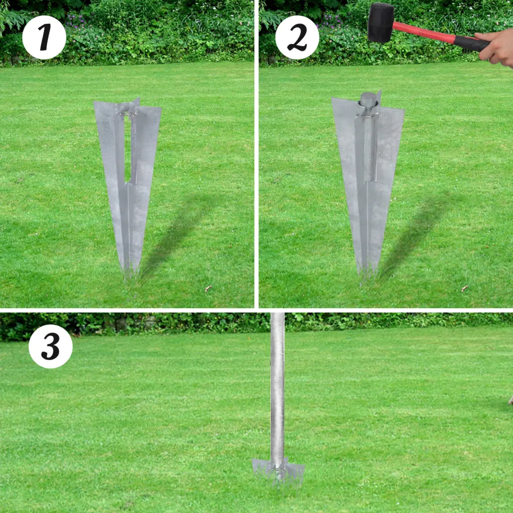 Cerca de arame com postes/espetos 25x1,25 m aço galvanizado
