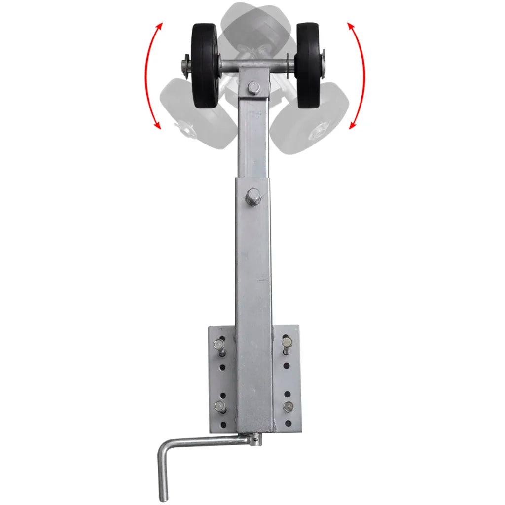 Suporte arco rolo duplo p/ reboque de barco conjunto 2 59-84 cm
