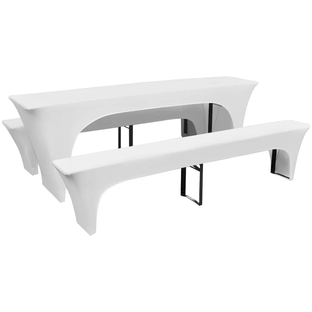 Conjunto 3 capas para mesa e bancos de bar,