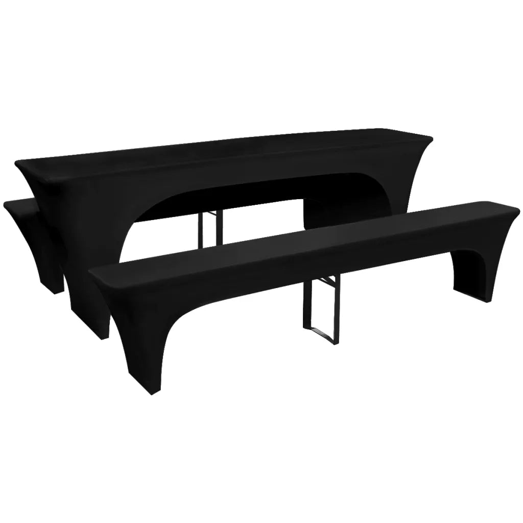 Conjunto 3 capas para mesa e bancos de bar,