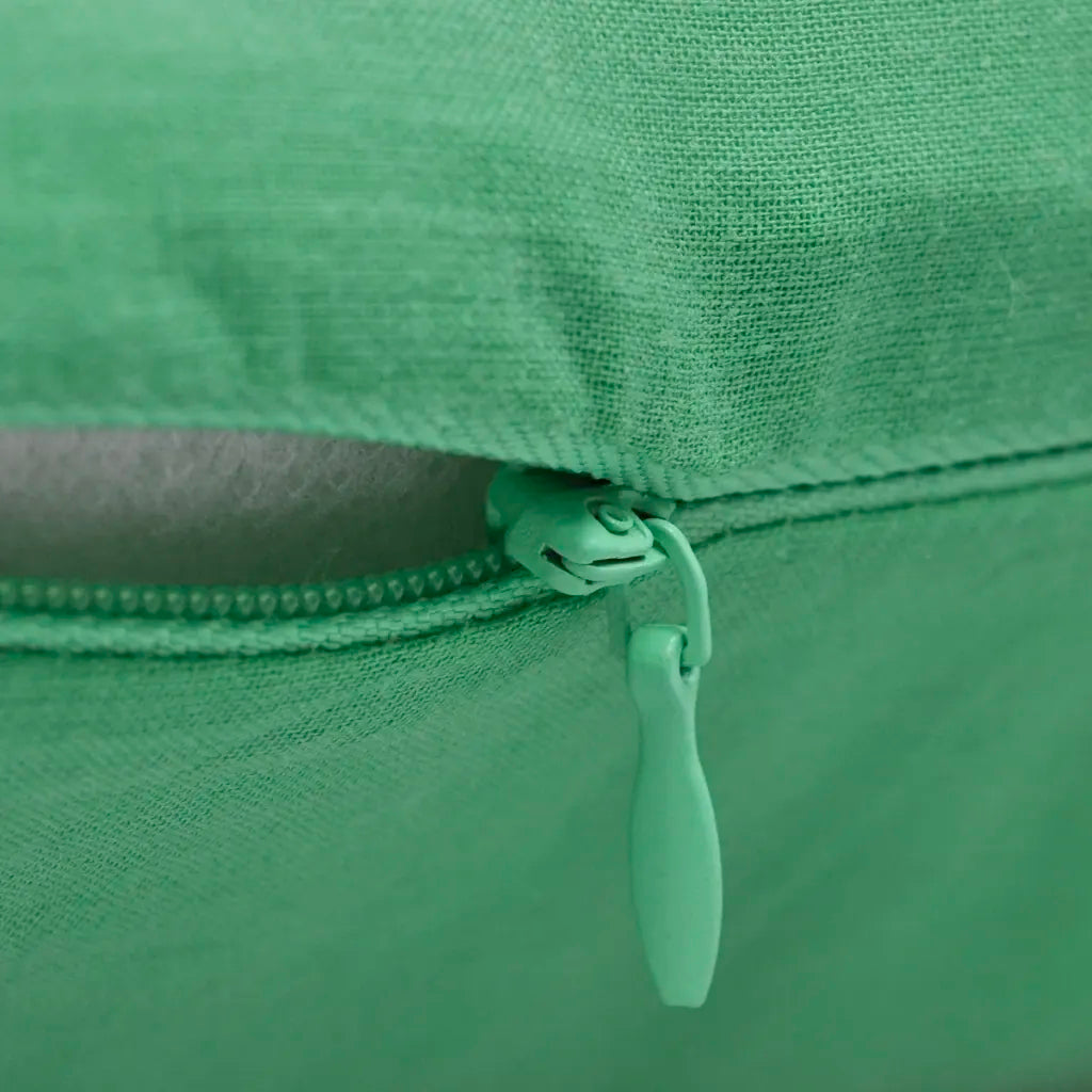 130925 4 Apple Green Cushion Covers Cotton