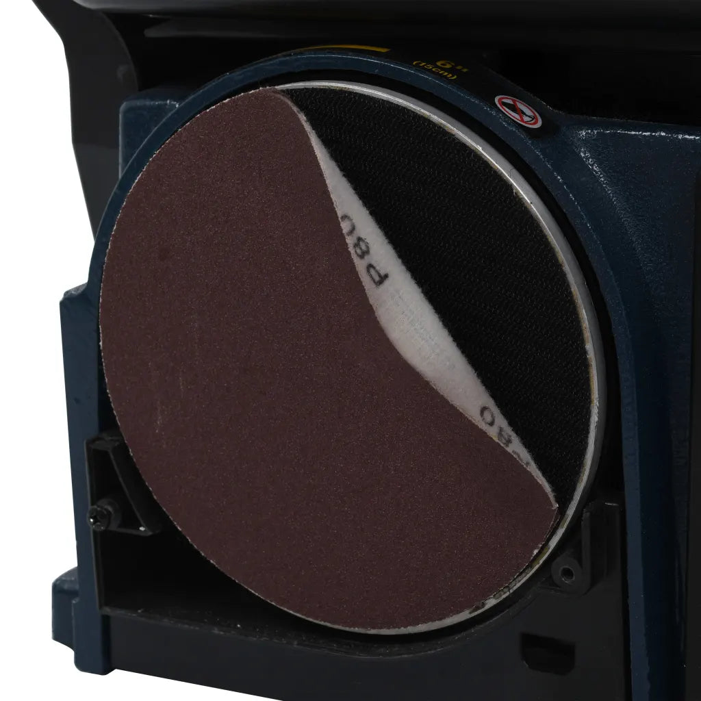 Lixadeira elétrica de disco e cinto 370 W 150 mm
