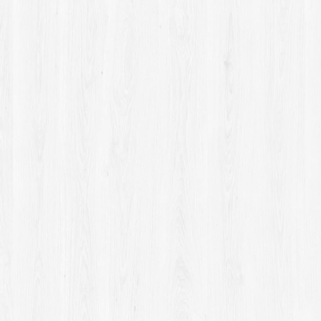 vidaXL Autocolante para porta 2 pcs 210x90 cm PVC cor madeira branca