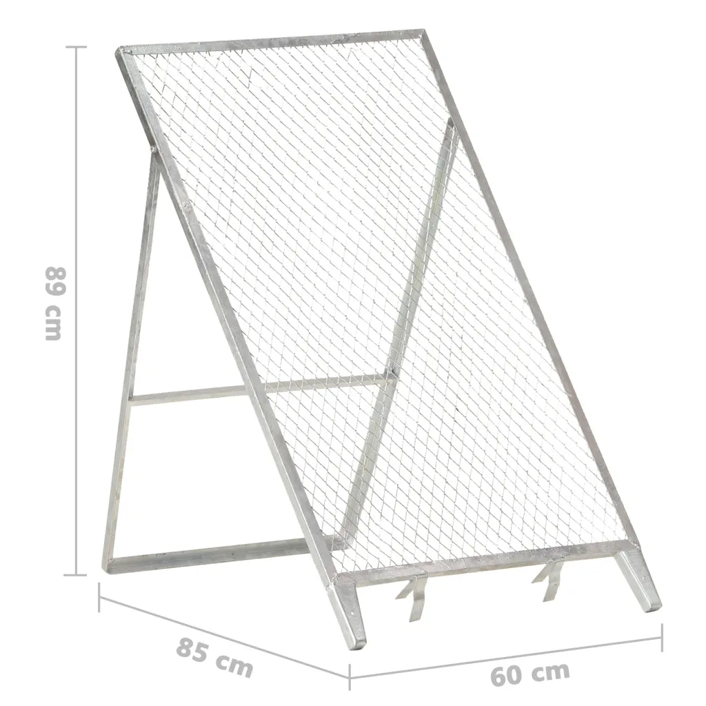 Peneira de jardim aço galvanizado