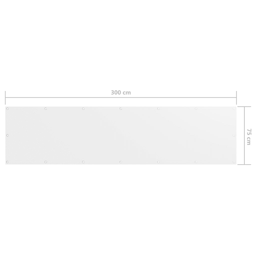 Tela de varanda 75x300 cm tecido Oxford