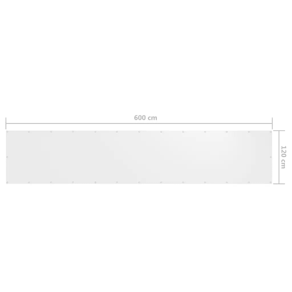 Tela de varanda 120x600 cm tecido Oxford