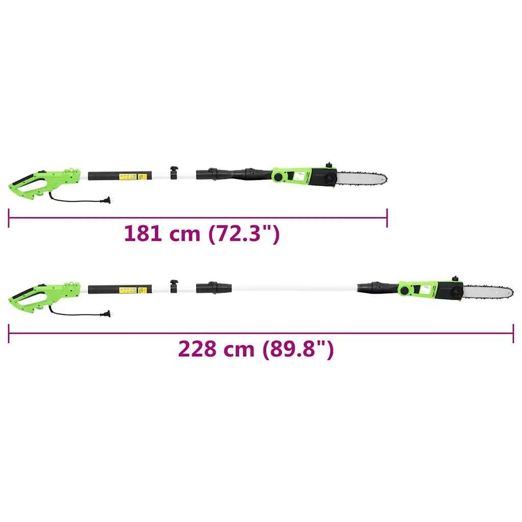Motosserra telescópica elétrica 25 cm 710 W