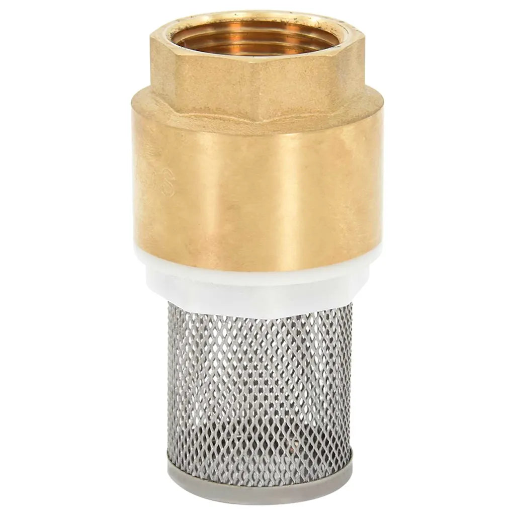 Mangueira de sucção com conectores de latão 1,1" PVC