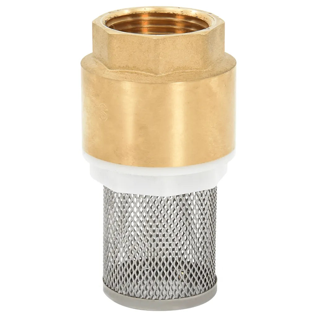 Mangueira de sucção com conectores de latão 1,1" PVC