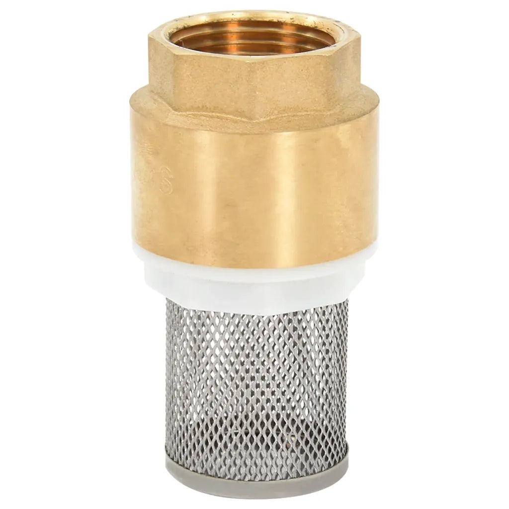 Mangueira de sucção com conectores de latão 1,1" PVC