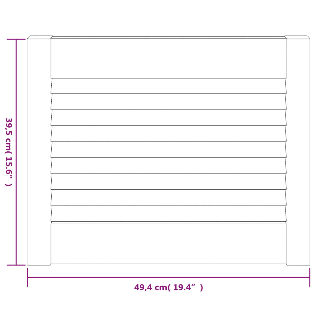 Portas de armário 4 pcs design de persiana pinho maciço