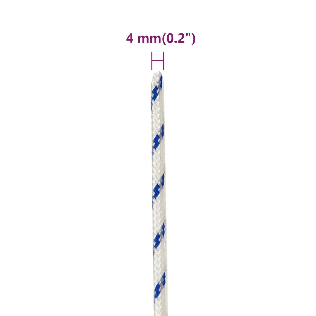 Corda de barco 4 mm 100 m polipropileno