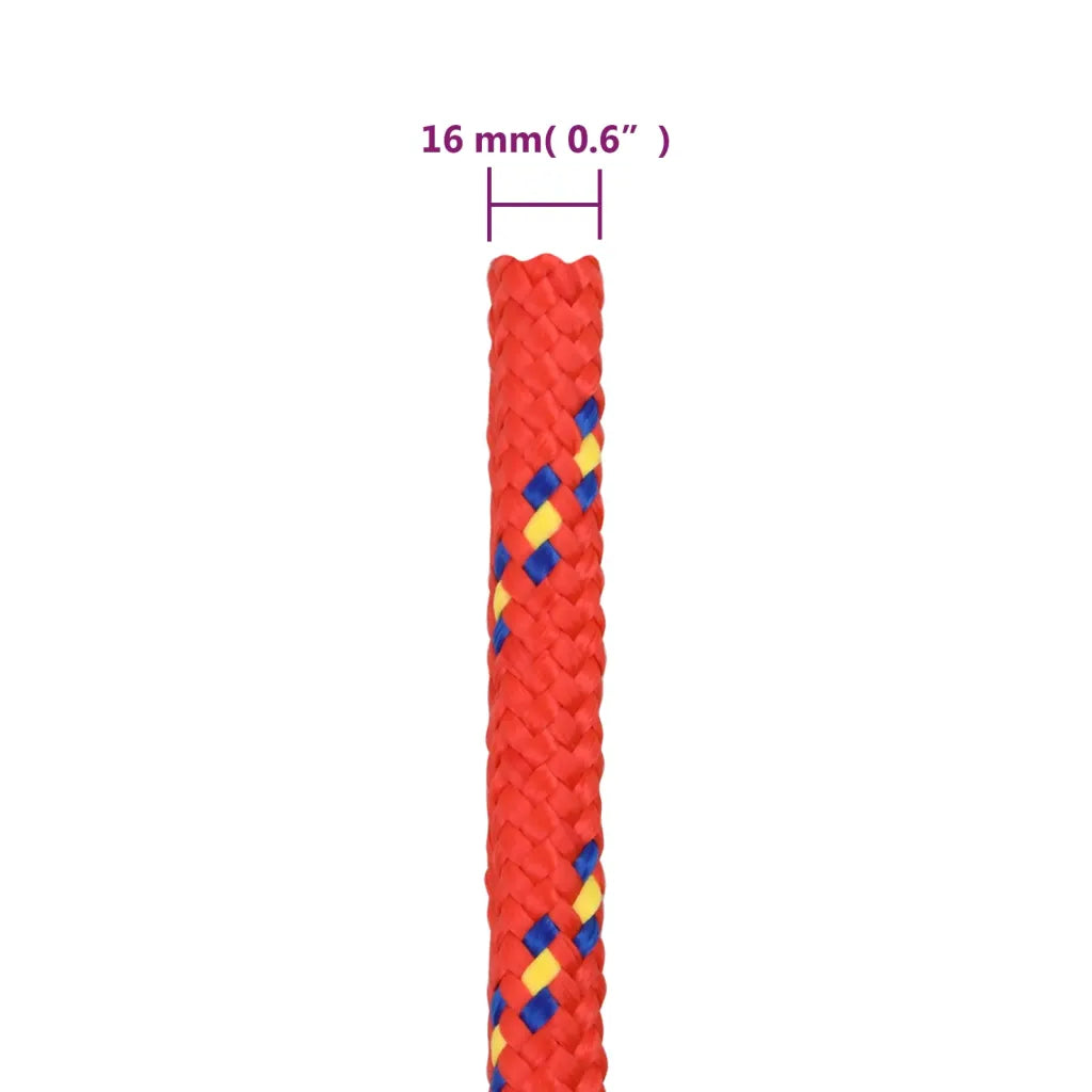 Corda de barco 16 mm 25 m polipropileno