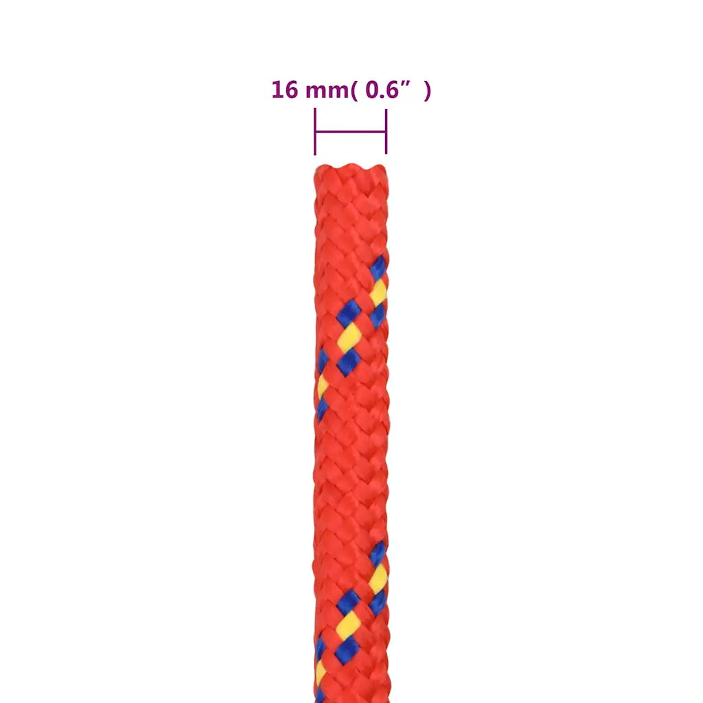 Corda de barco 16 mm 100 m polipropileno