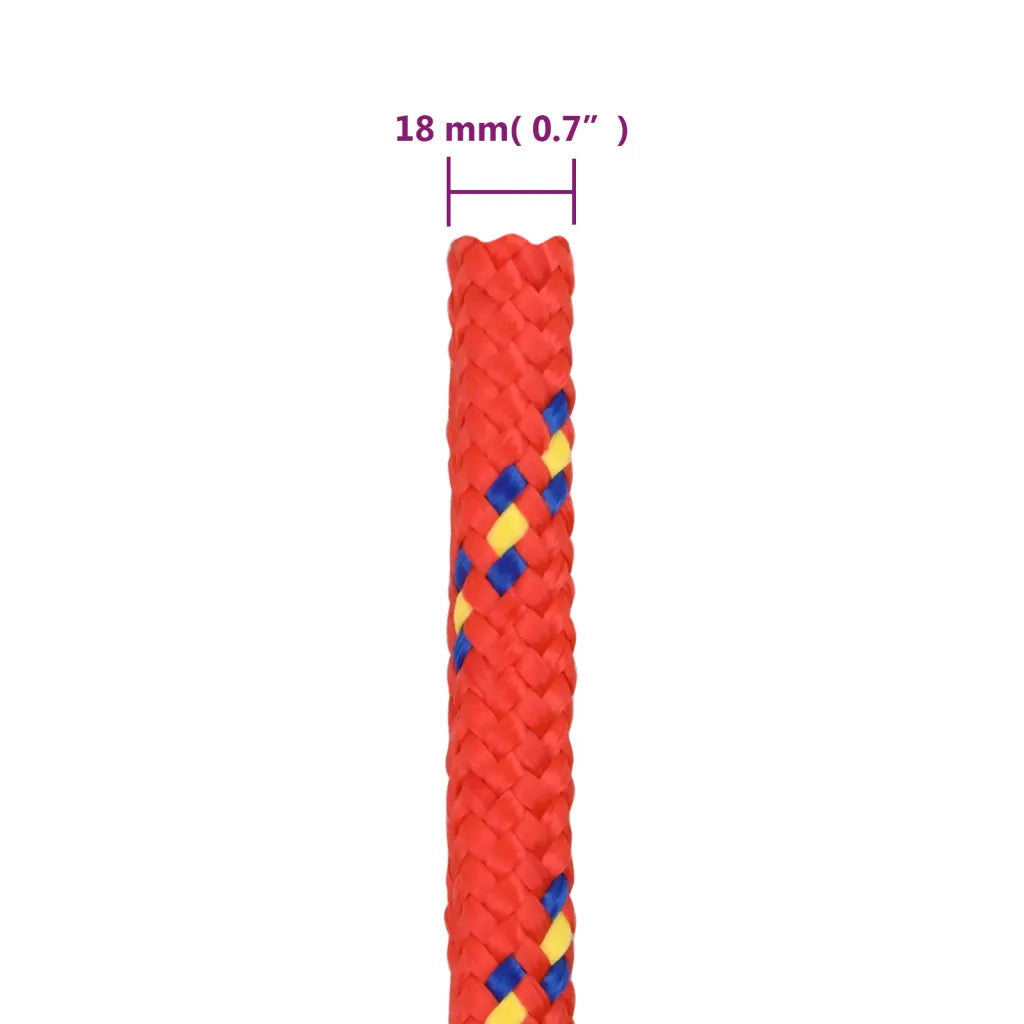 Corda de barco 18 mm 25 m polipropileno