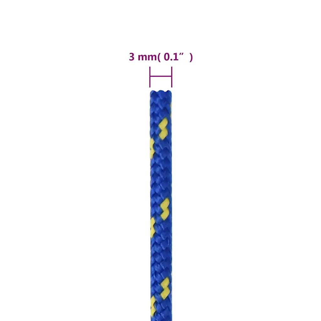 Corda de barco 3 mm 250 m polipropileno