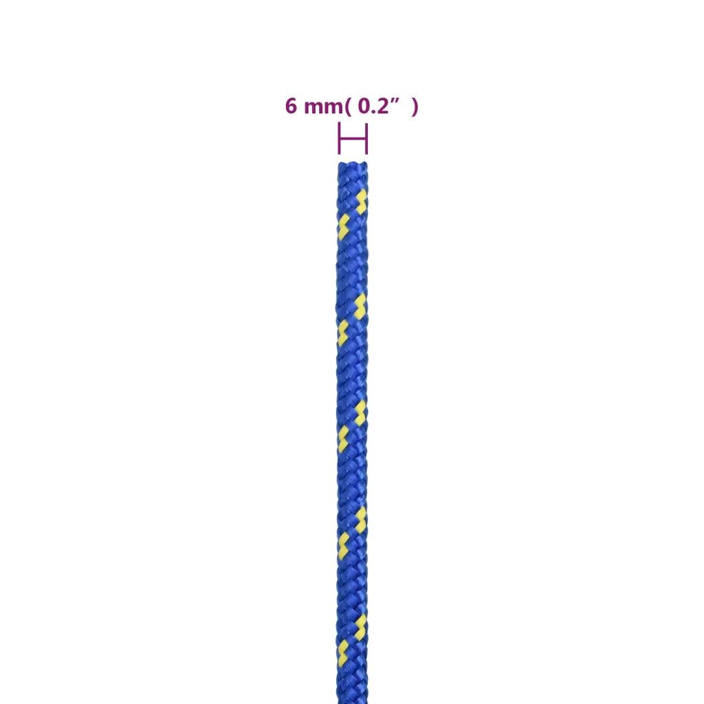 Corda de barco 6 mm 250 m polipropileno