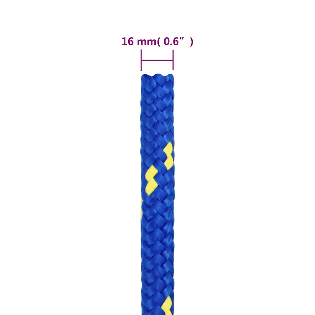 Corda de barco 16 mm 100 m polipropileno