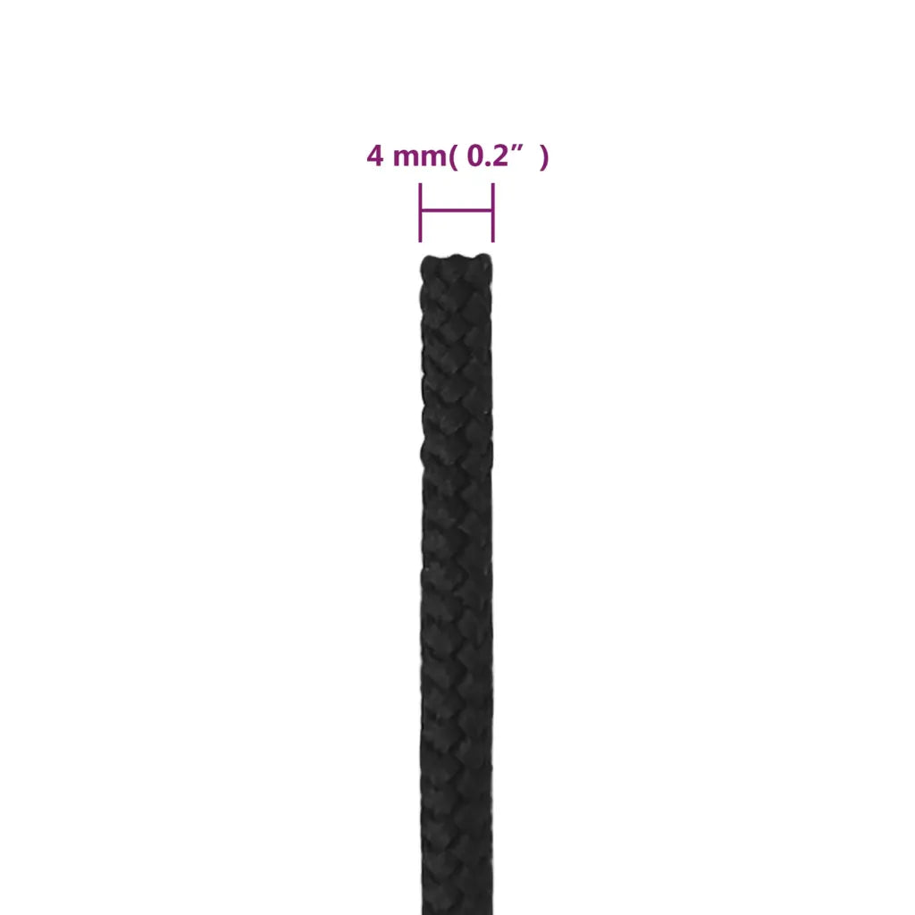 Corda de barco 4 mm 500 m polipropileno completo