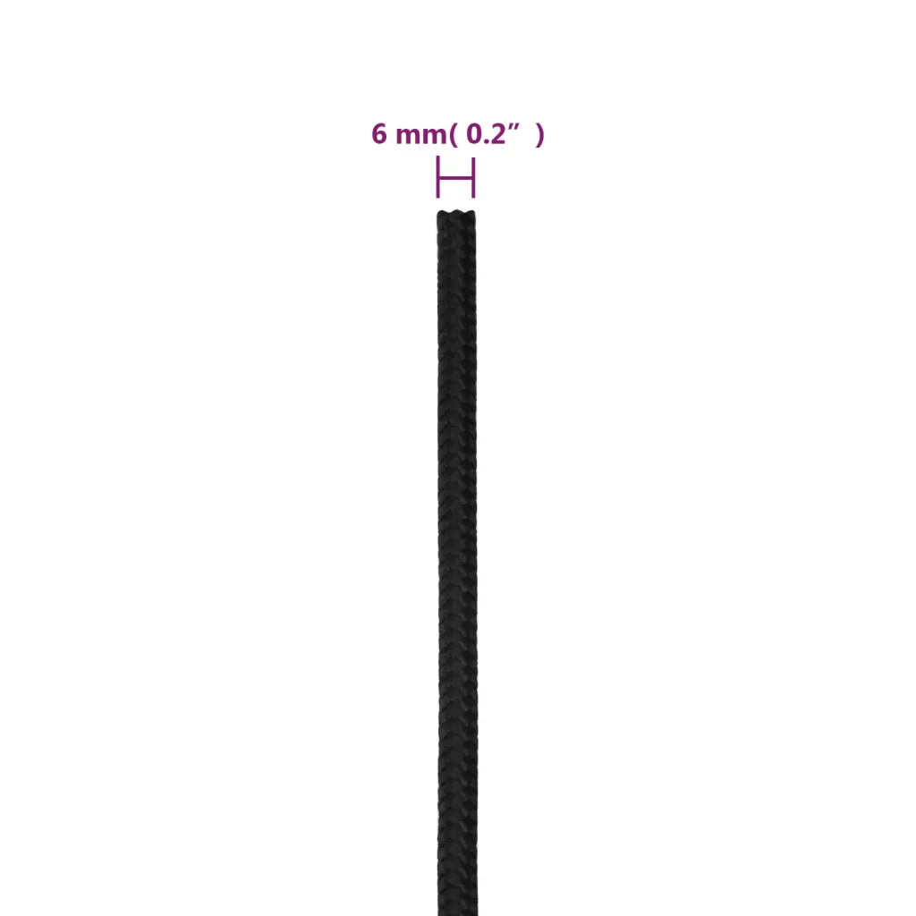 Corda de barco 6 mm 100 m polipropileno completo