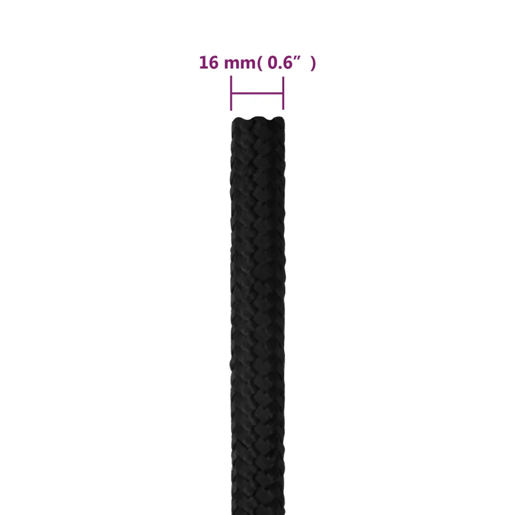 Corda de barco 16 mm 25 m polipropileno completo
