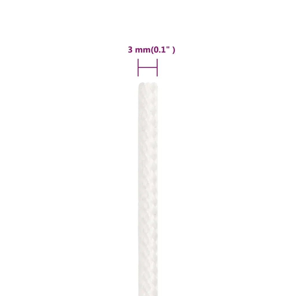 Corda de barco 3 mm 500 m polipropileno completo