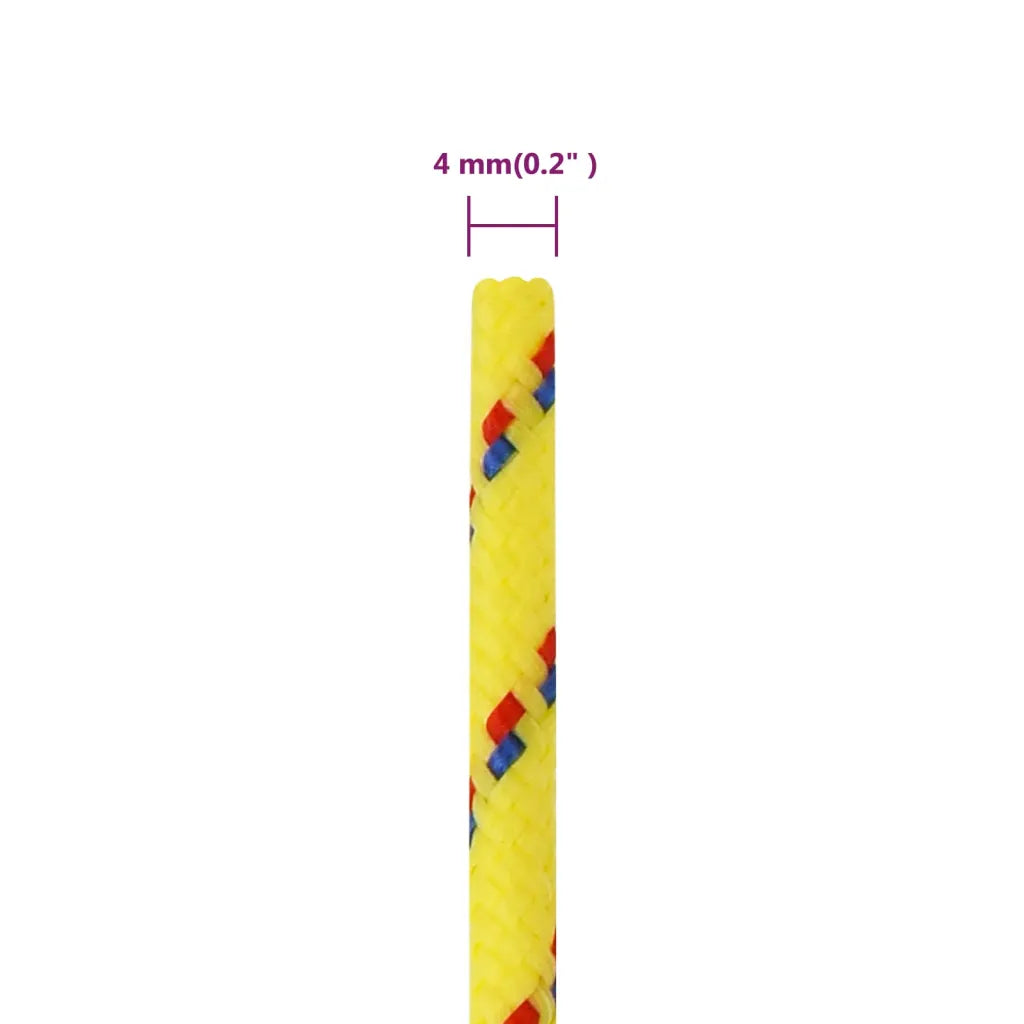 Corda de barco 4 mm 500 m polipropileno