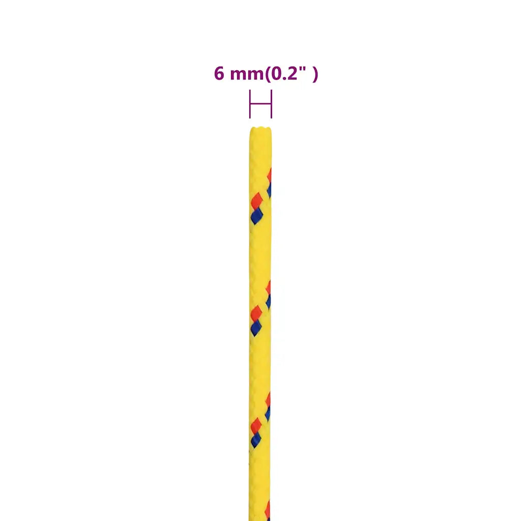 Corda de barco 6 mm 100 m polipropileno