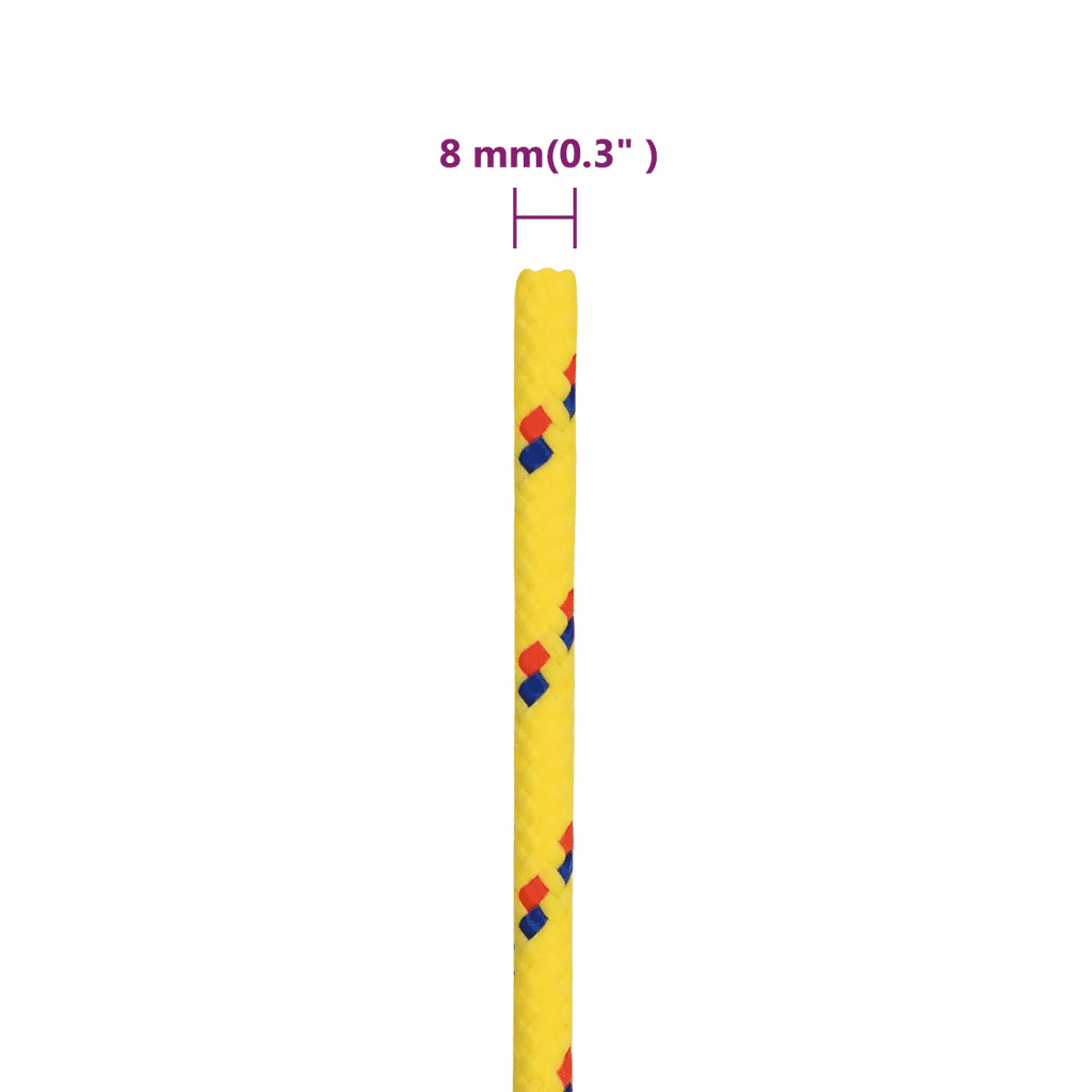 Corda de barco 8 mm 50 m polipropileno