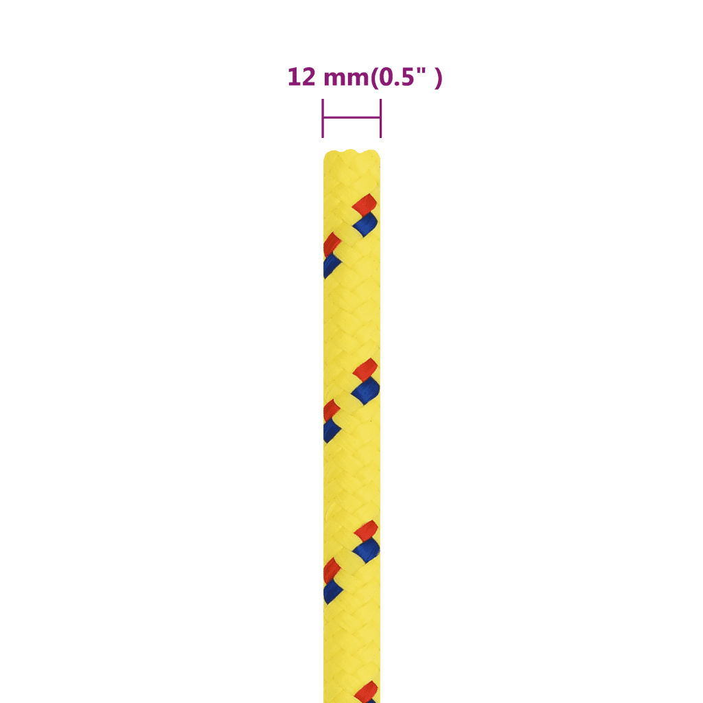 Corda de barco 12 mm 50 m polipropileno