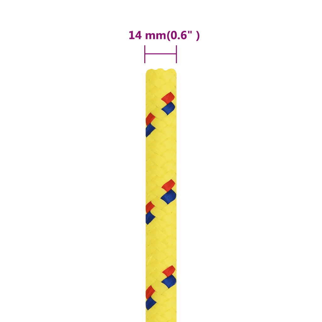 Corda de barco 14 mm 250 m polipropileno