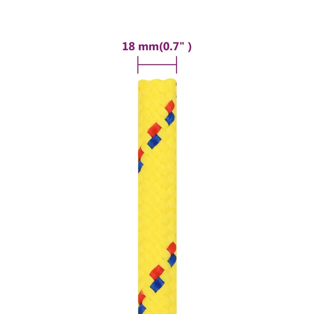 Corda de barco 18 mm 100 m polipropileno