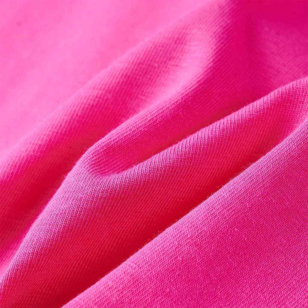 T-shirt de criança rosa-escuro 92