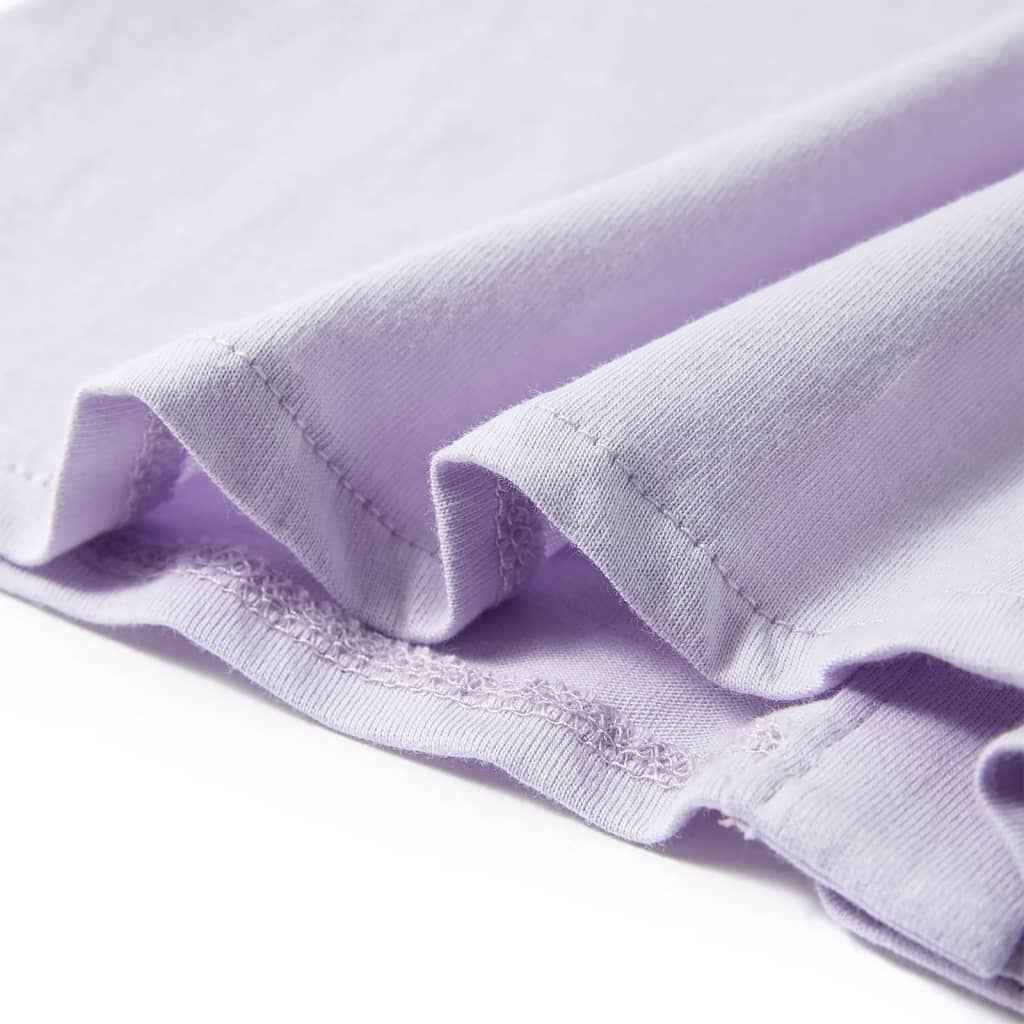 T-shirt de criança lilás 92