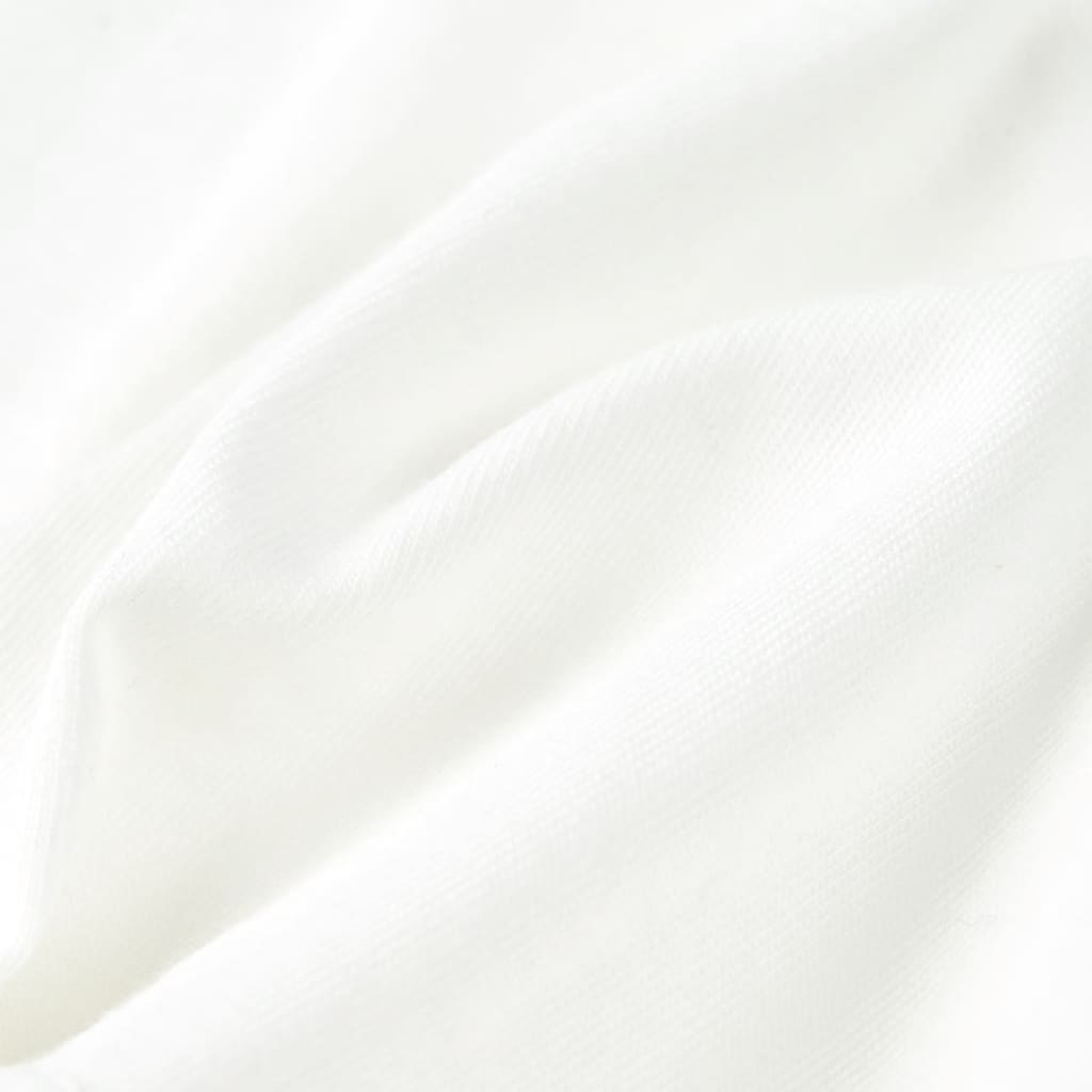 T-shirt de manga curta para criança cor cru 92