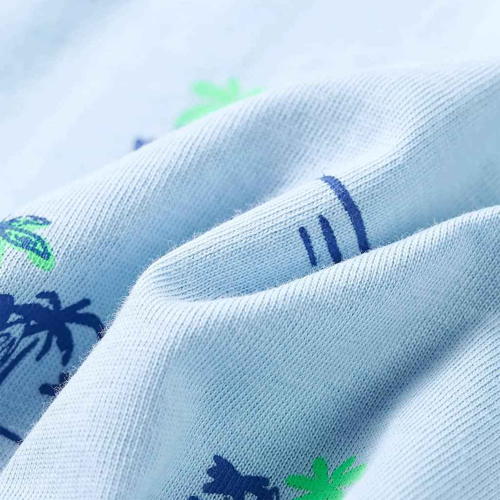 T-shirt para criança azul 92