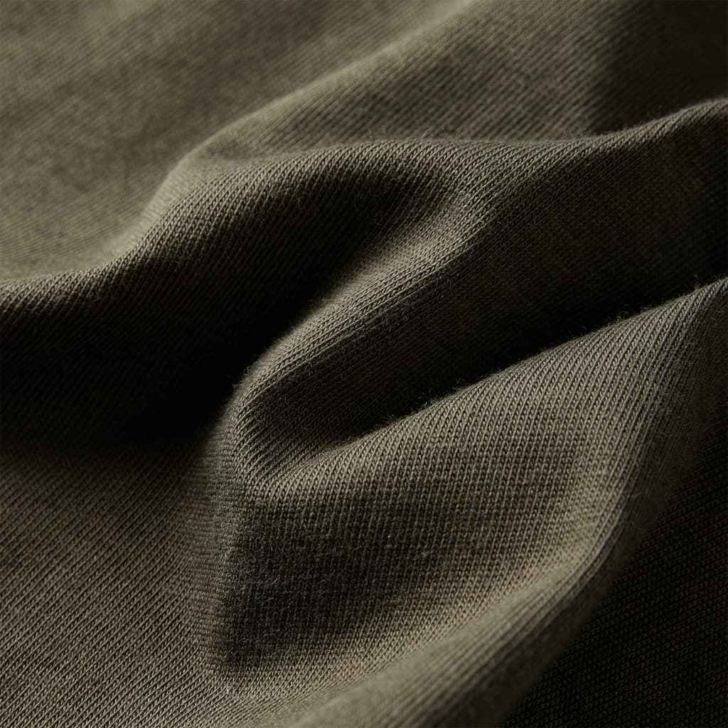 T-shirt de manga comprida para criança caqui 92