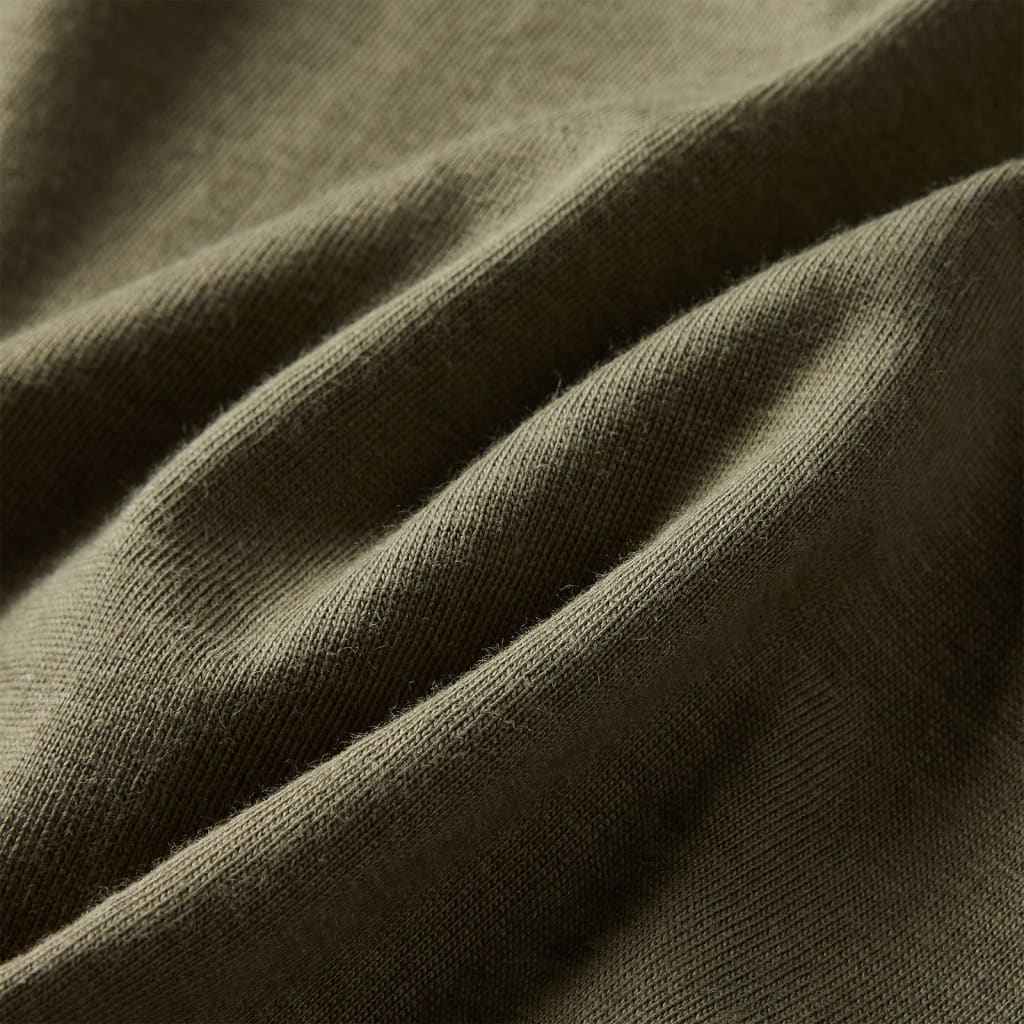 T-shirt de manga comprida para criança caqui 92