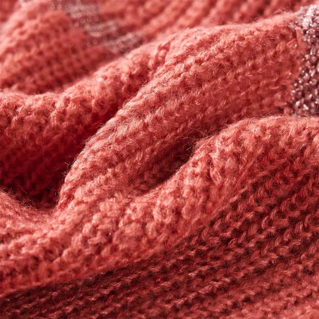 Camisola de malha para criança rosa-médio 92