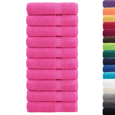 Toalhas de banho premium SOLUND 10pcs 100x150 cm 600 gsm verde
