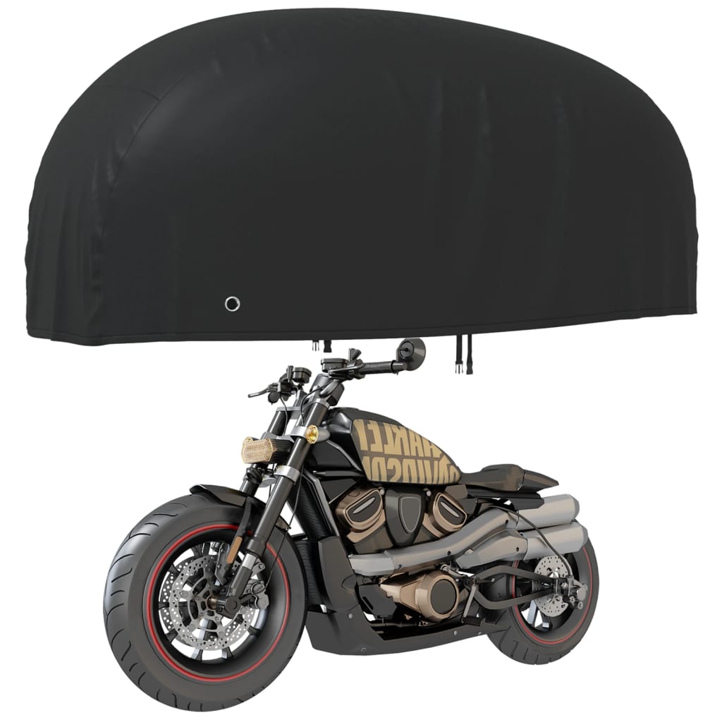 Capa para motociclo 245x105x125 cm oxford preto