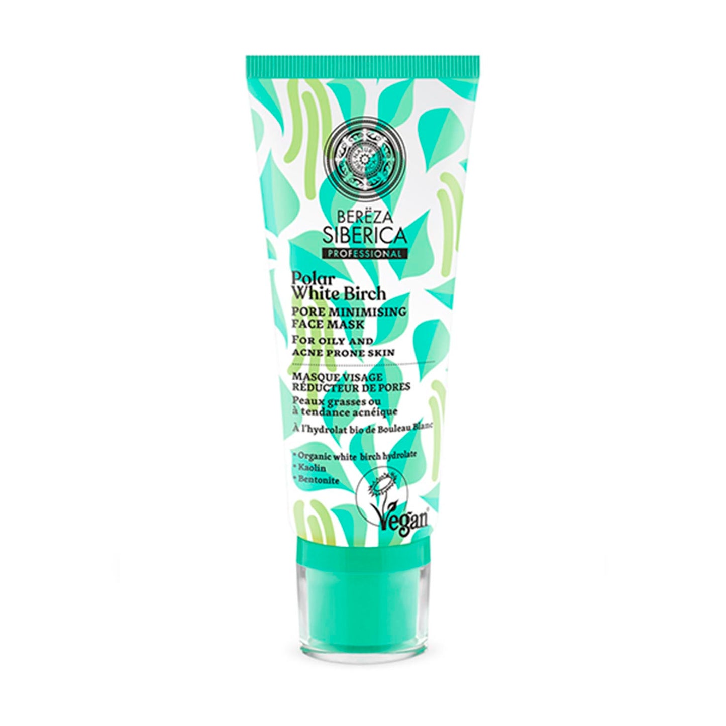 NATURA SIBERICA BEREZA POLAR WHITE BIRCH MASCARA FACIAL 100ML