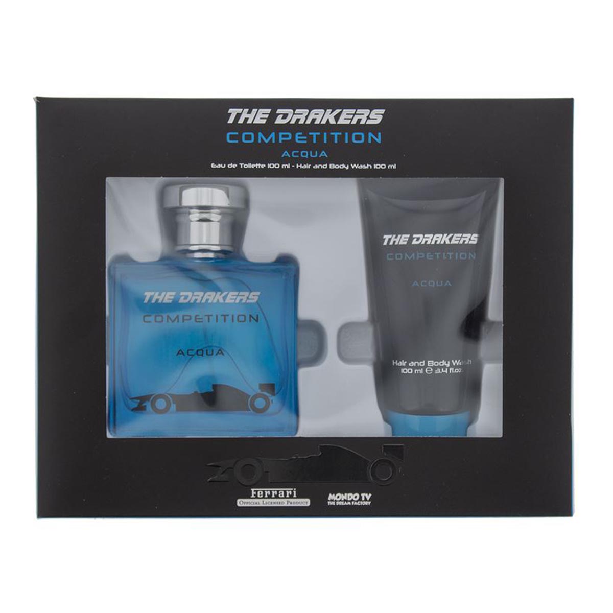 Scuderia Ferrari The Drakers Competition Acqua Eau De Toilete 100Ml Vaporizador + Gel De Ducha 100Ml