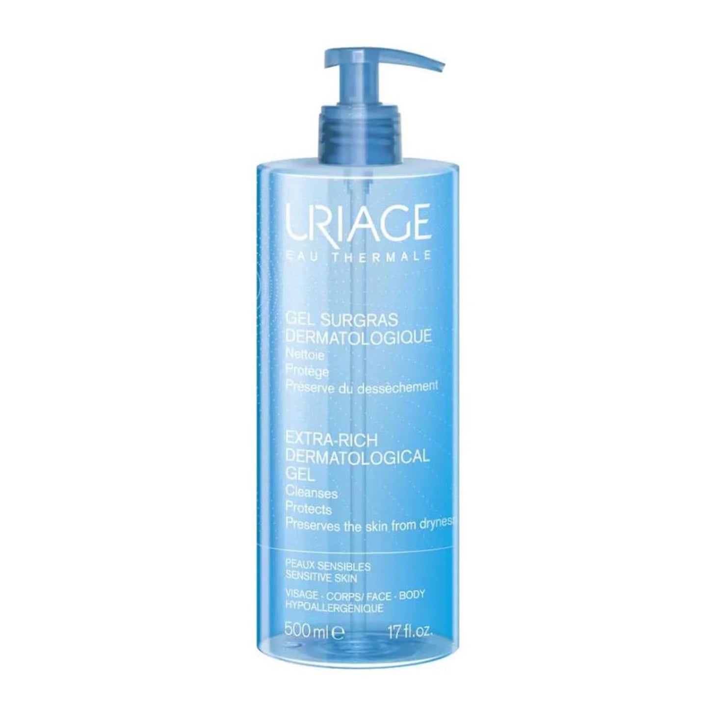 Uriage Eau Thermale Extra-Rich Gel Péles Sensibles 500Ml