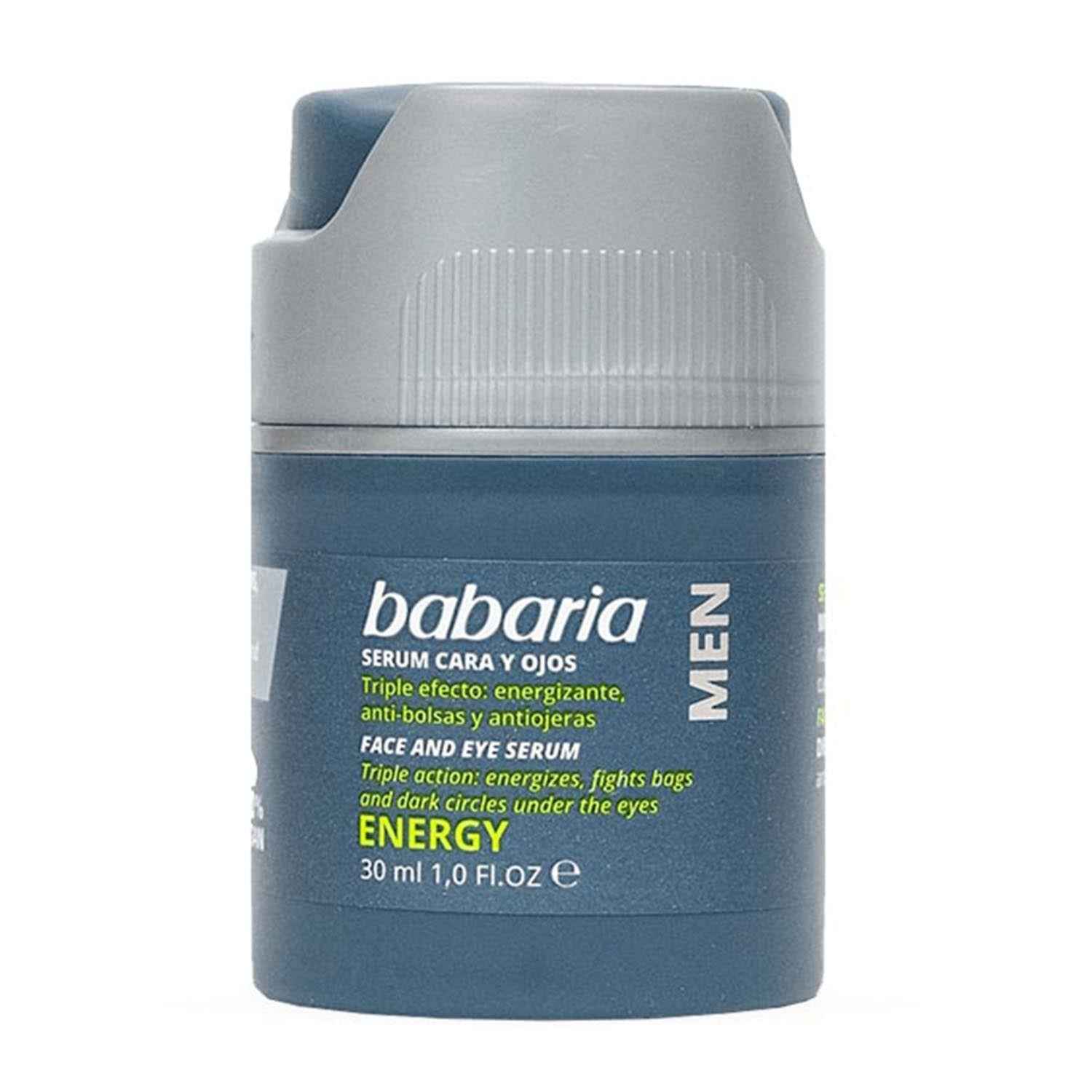 Babaria Men Energy Serum Cara Y Olhos 30Ml